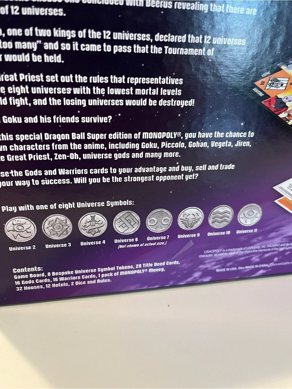Monopoly Dragon Ball Super Universe Survival Board Game - Multicolor